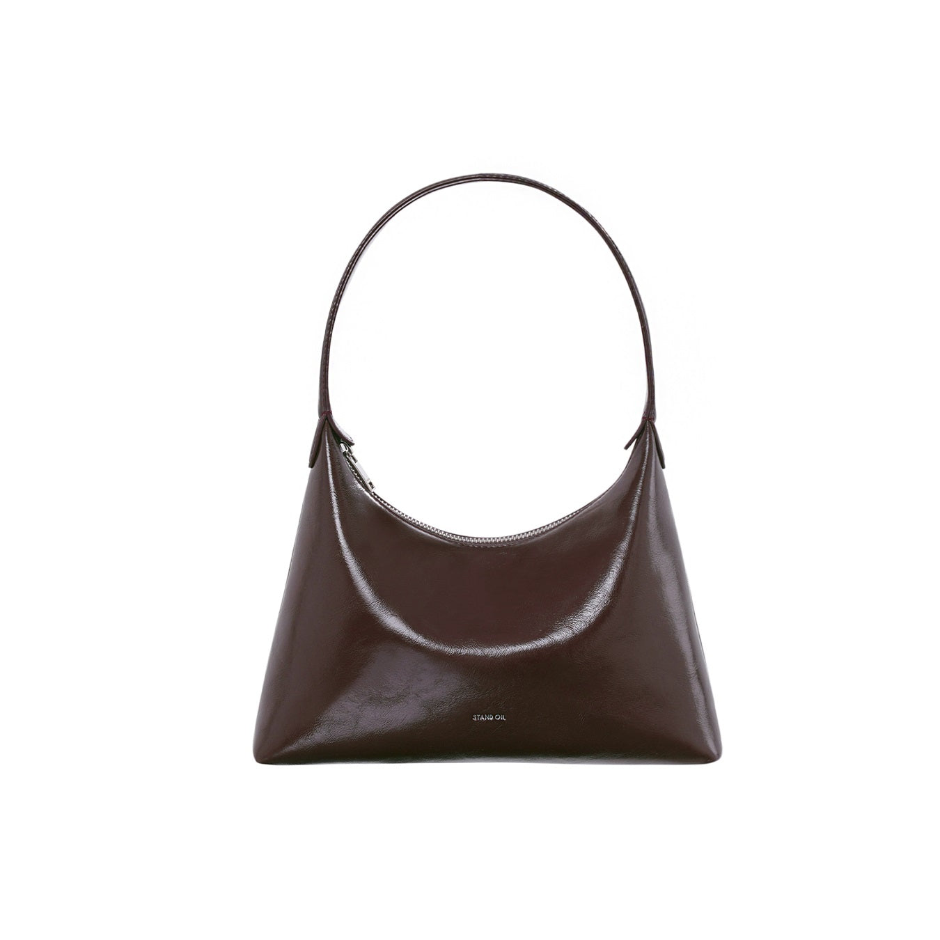 Túi Xách Stand Oil Plump Bag #Marron-Kallos