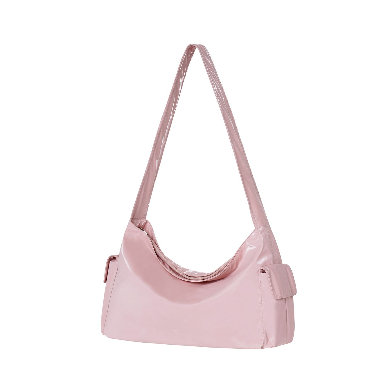 Túi Xách Stand Oil Slouch Pocket Bag #Powder Pink-Kallos
