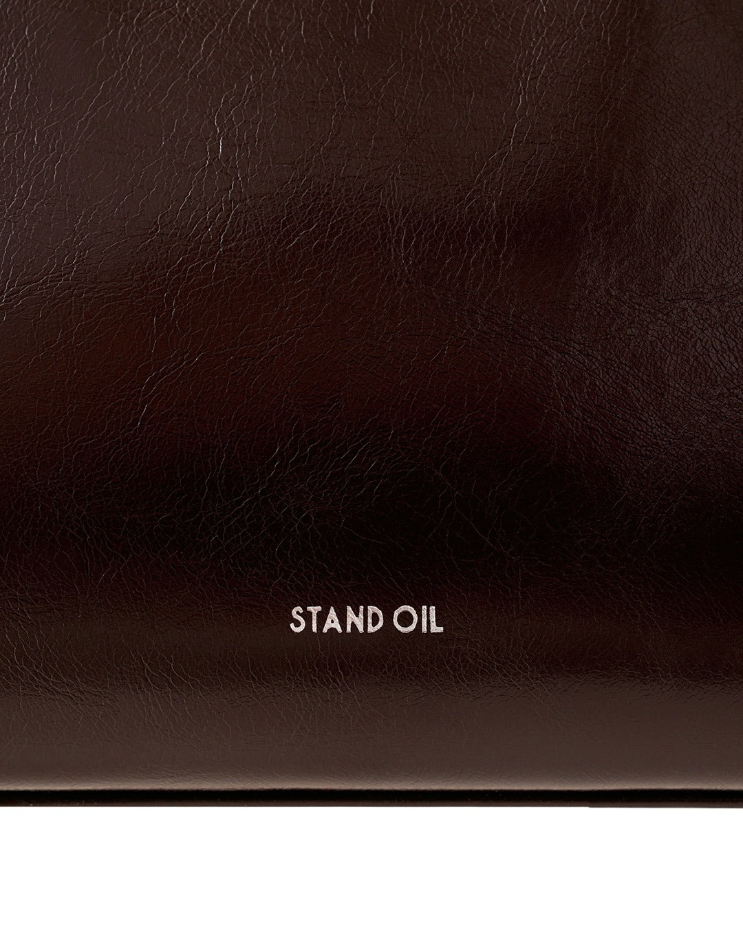 Túi Xách Stand Oil Square Low Bag #Marron