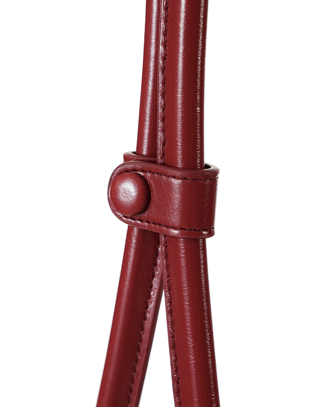 Túi Xách Stand Oil Square Low Bag #Red Wine