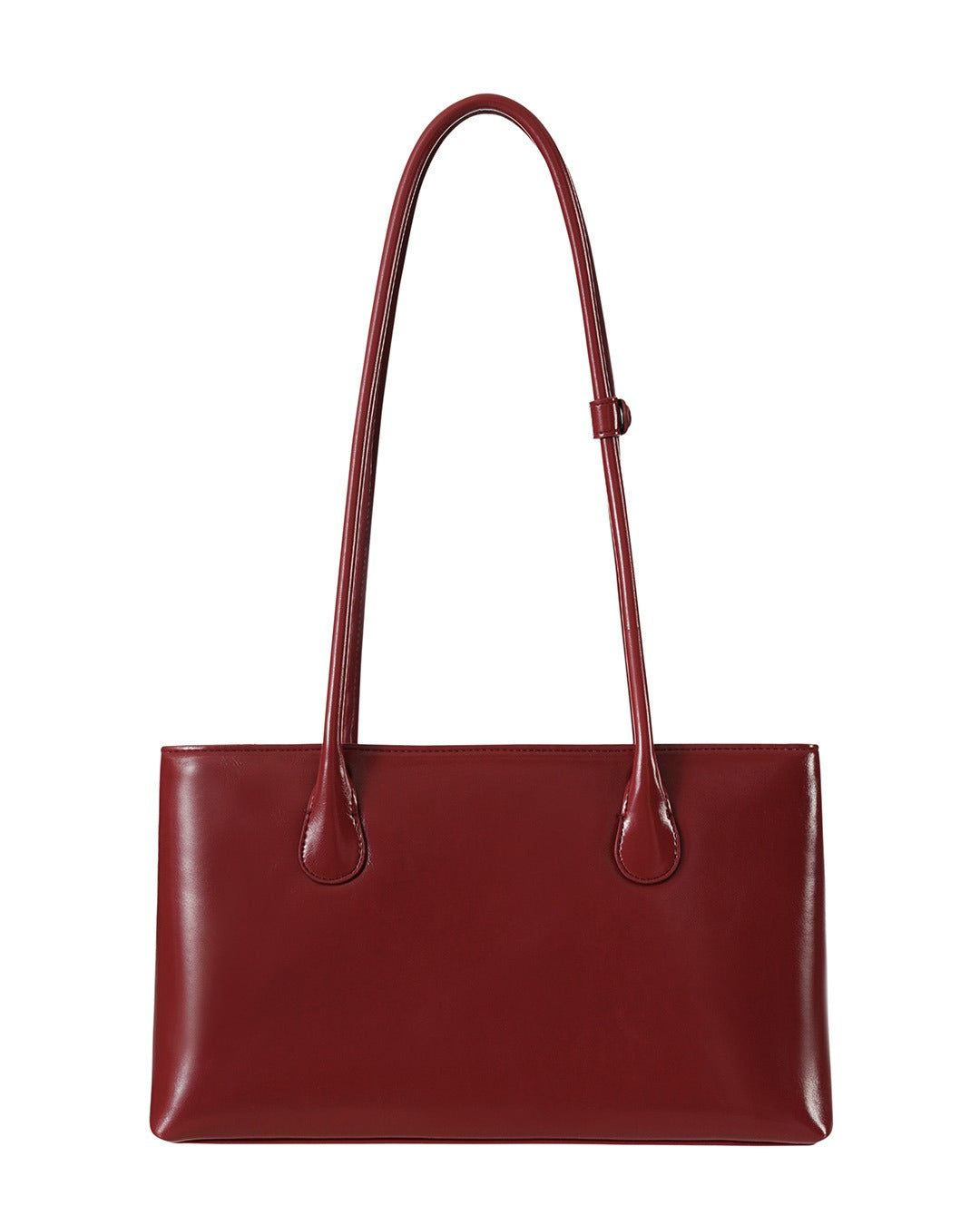 Túi Xách Stand Oil Square Low Bag #Red Wine