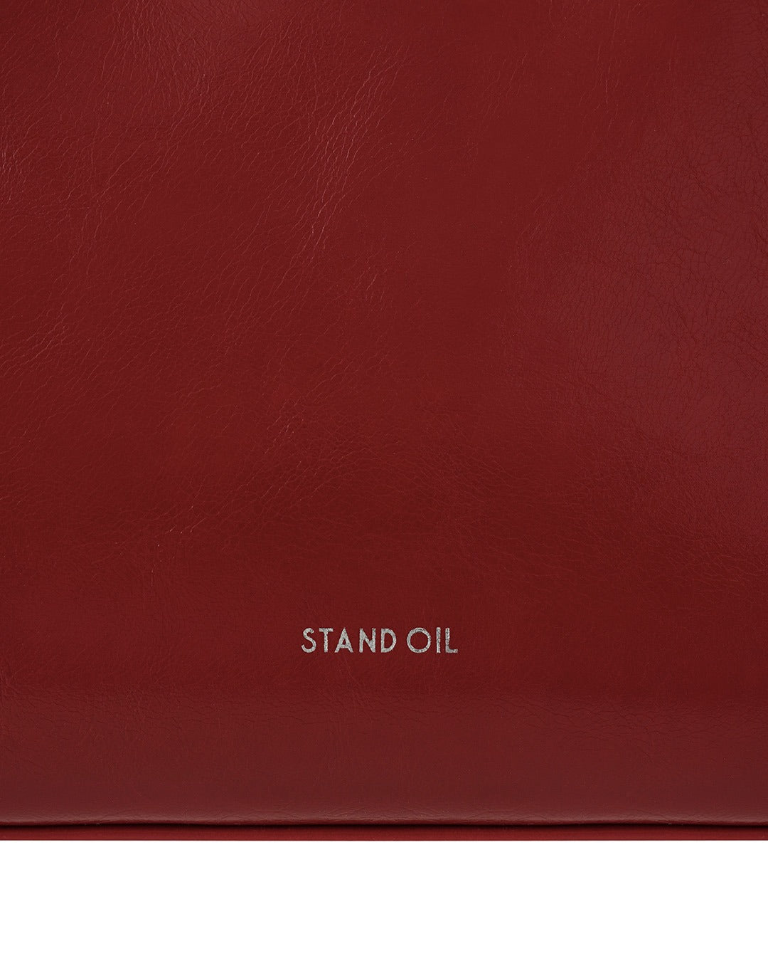 Túi Xách Stand Oil Square Low Bag #Red Wine