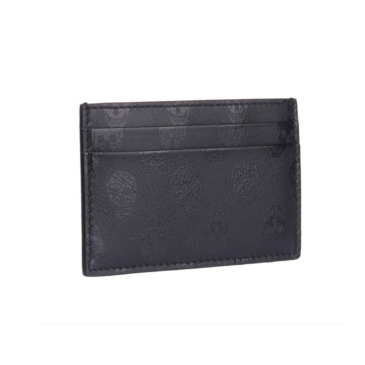 Ví Đựng Thẻ Alexander Mcqueen Biker Skull Card Wallet