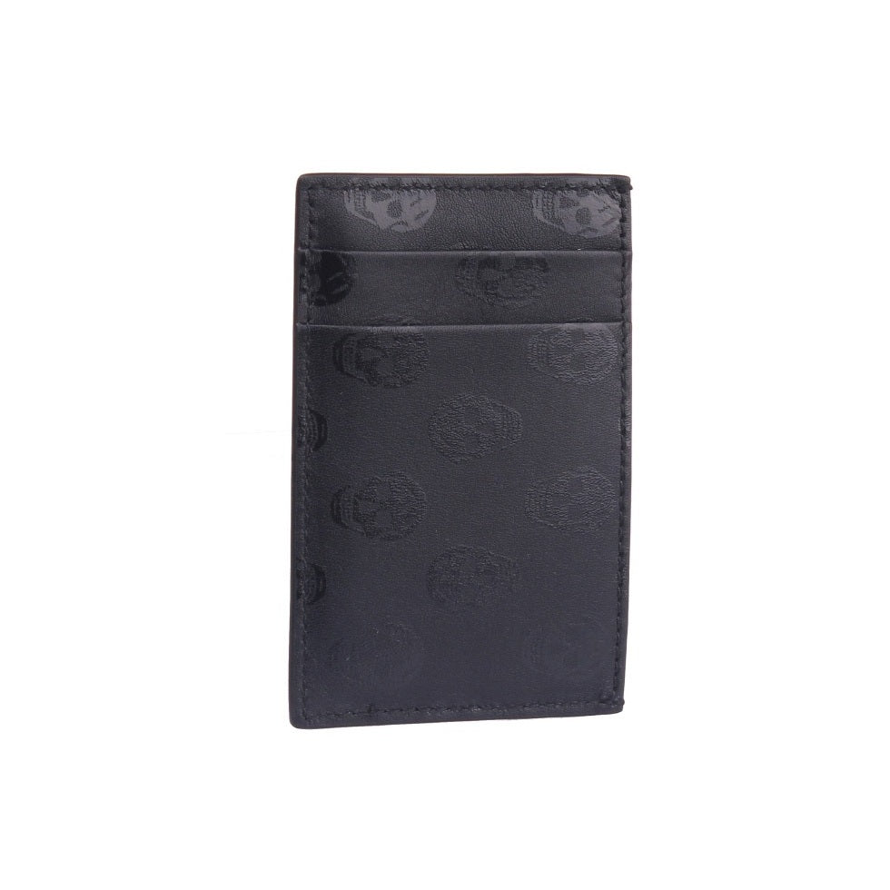 Ví Đựng Thẻ Alexander Mcqueen Biker Skull Card Wallet