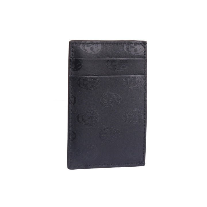 Ví Đựng Thẻ Alexander Mcqueen Biker Skull Card Wallet