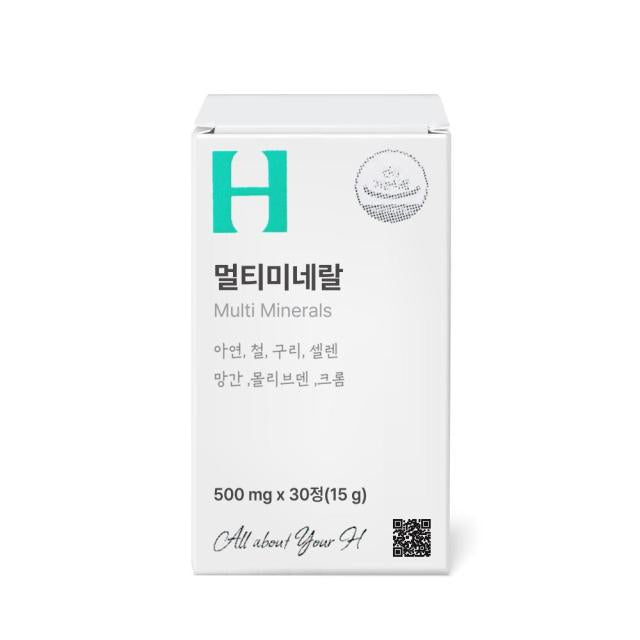Viên About H Multi-Mineral 500mg #30 Tablets-Kallos
