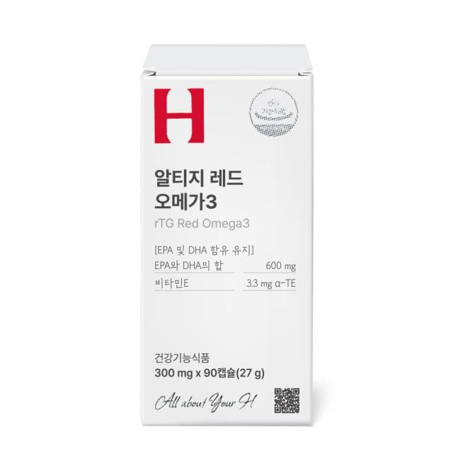 Viên About H rTG Red Omega-3 #90 Capsules-Kallos