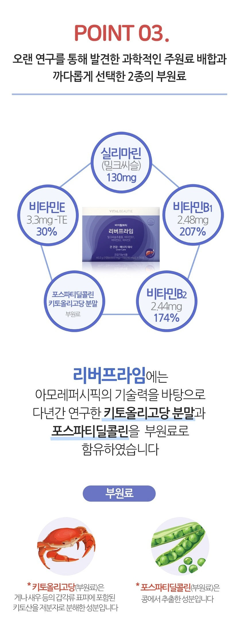 Viên Bổ Gan Vital Beautie Liver Prime-Kallos