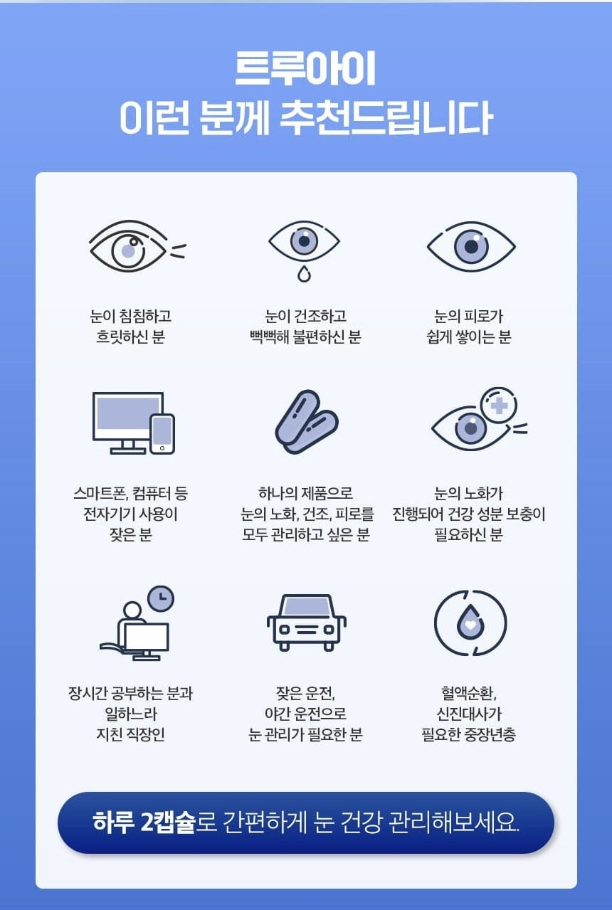 Viên Bổ Mắt Vital Beautie True Eye