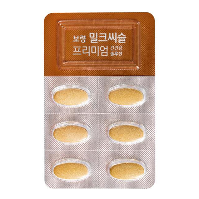 Viên BORYUNG Milk Thistle Premium Liver Health Solution #30 Tablets