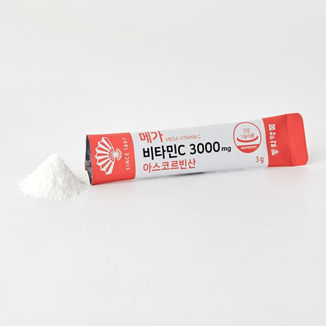 Viên DongWha Mega Vitamin C 3000mg Ascorbic Acid #90 Sachets-Kallos