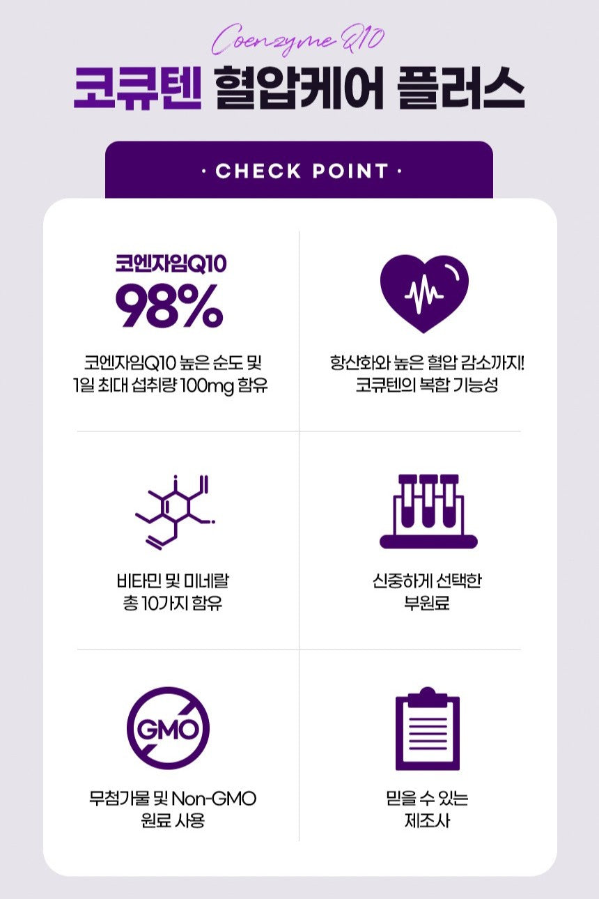 Viên Funeat CoQ10 Blood Pressure Care Plus #60 Capsules