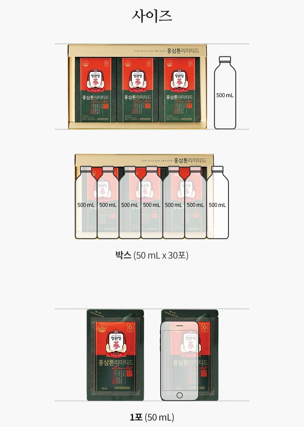 Hồng Sâm KGC Hongsam Ton Limited #30 Days (Hanji Packaging)