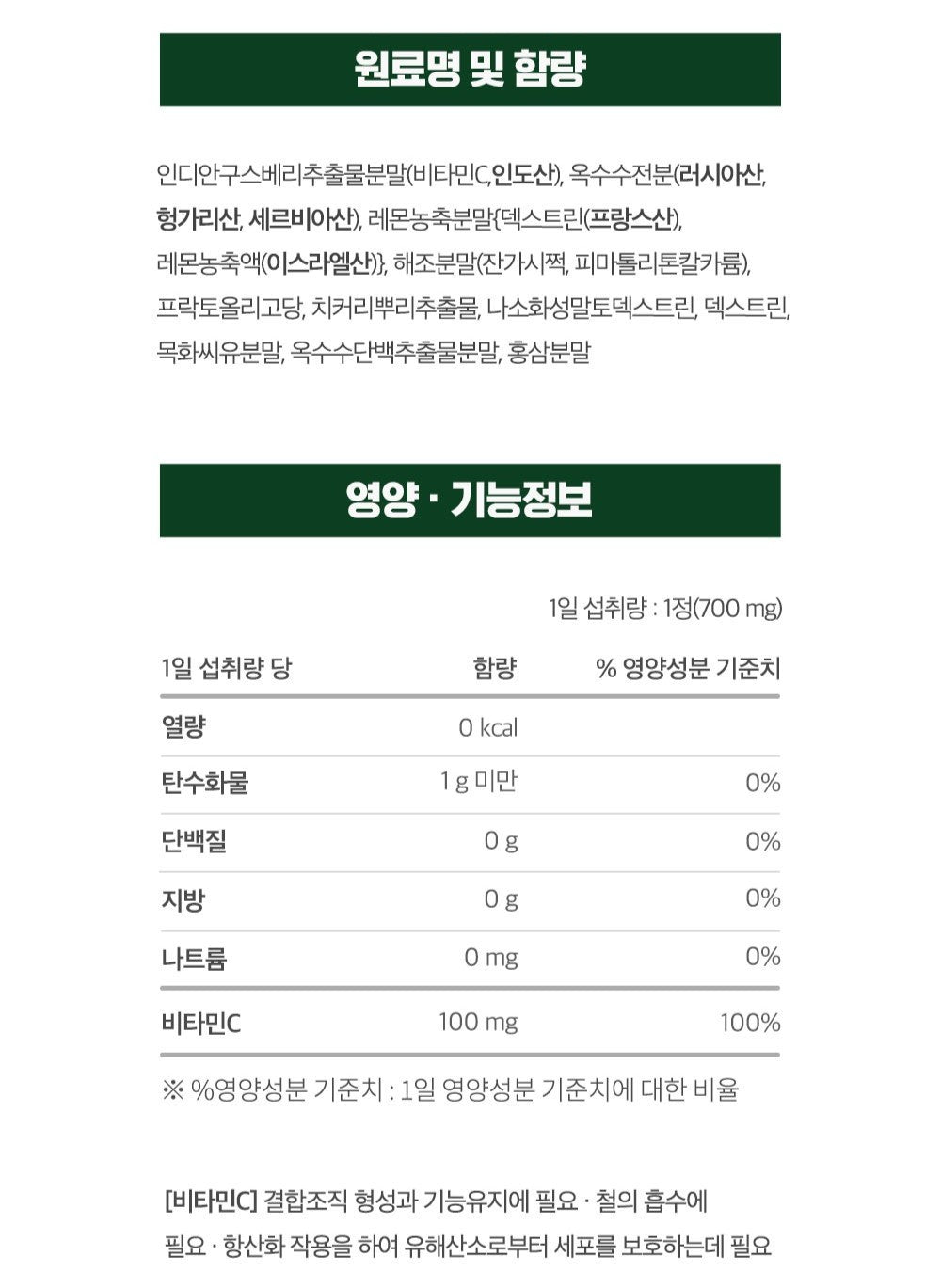 Viên KGC Jung Kwan Jang Alpha Project Premium Vitamin C #60 Days-Kallos
