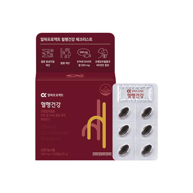 Viên KGC Alpha Project Focus Line Blood Flow Health #30 Days-Kallos