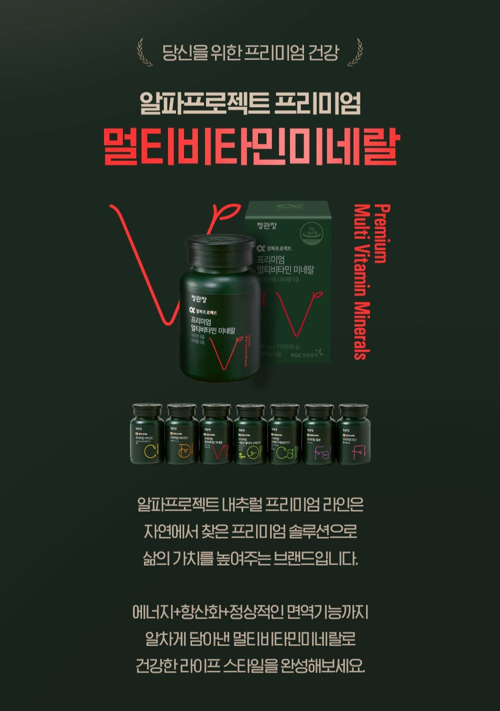 Viên KGC Alpha Project Premium Multivitamin Mineral #30 Days-Kallos