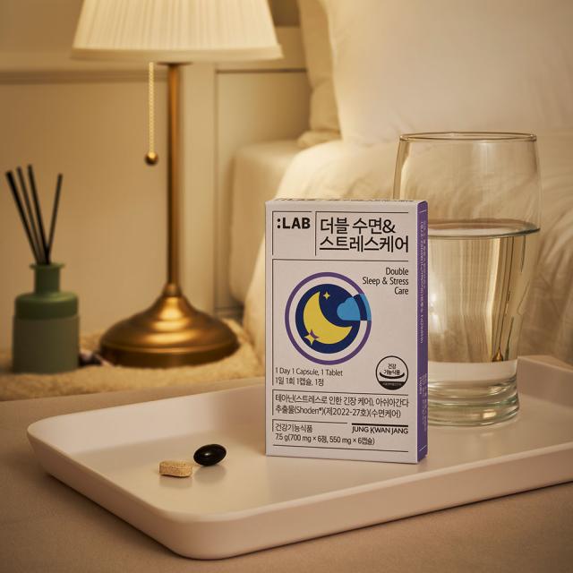 Viên KGC Jung Kwan Jang LAB Double Sleep & Stress Care #18 Days-Kallos