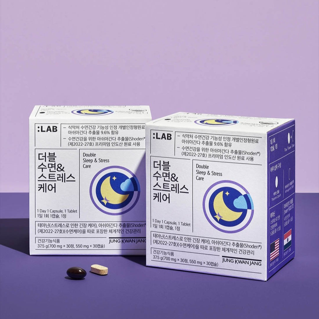 Viên KGC Jung Kwan Jang LAB Double Sleep & Stress Care #30 Days