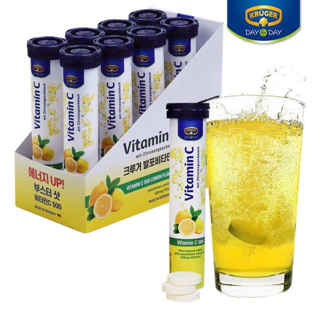 Viên Krüger German Effervescent Vitamin C #20 Tablets