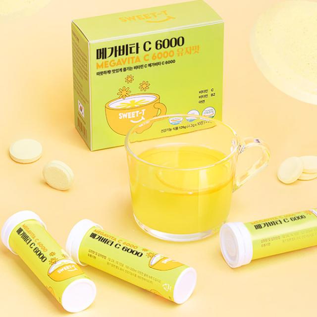 Viên Mega Vita C 6000 #30 Tablets-Kallos
