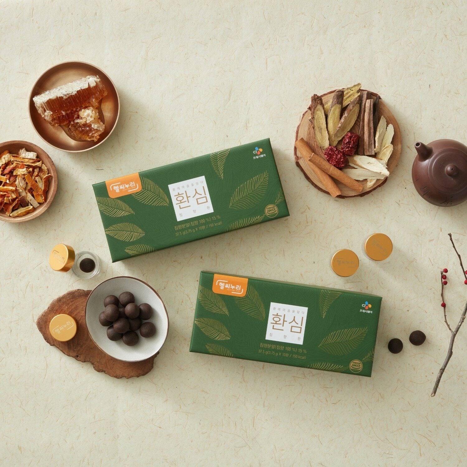 Viên Ngậm Nhung Hươu CJ Health Nuri Incense Hwansim-Kallos