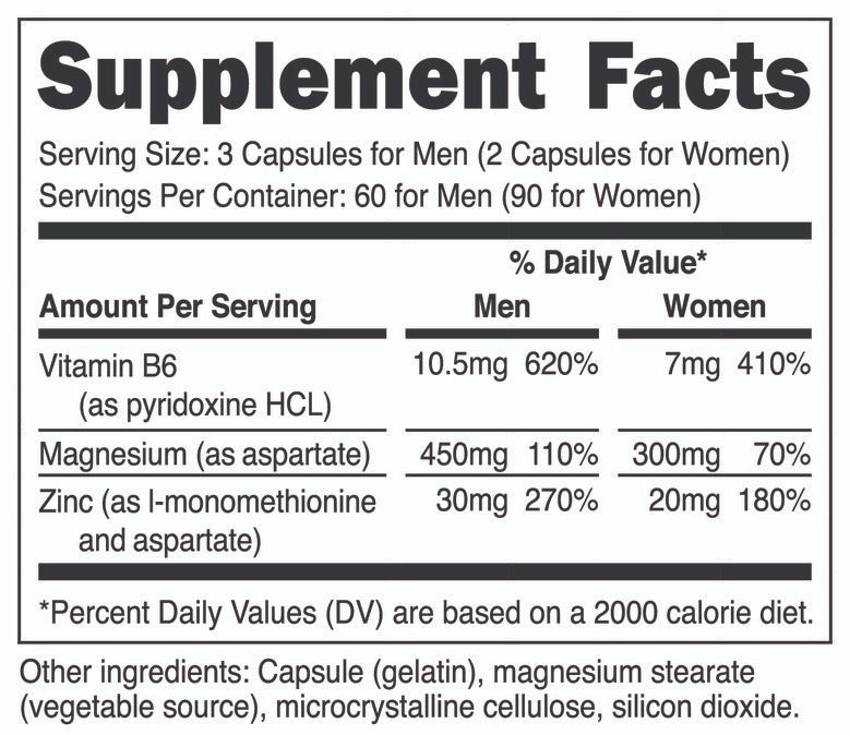 Viên Nutricost ZMA Capsules Anabolic Mineral Support-Kallos