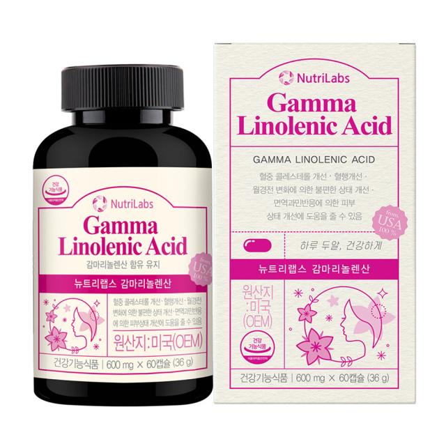 Viên Nutrilabs Gamma Linolenic Acid #60 Capsules-Kallos