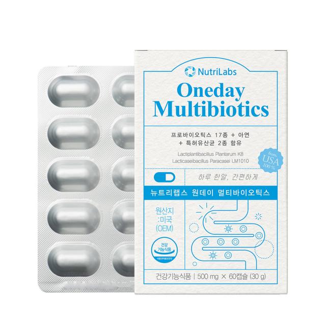 Viên Nutrilabs One Day Multi-Biotics #60 Capsules-Kallos