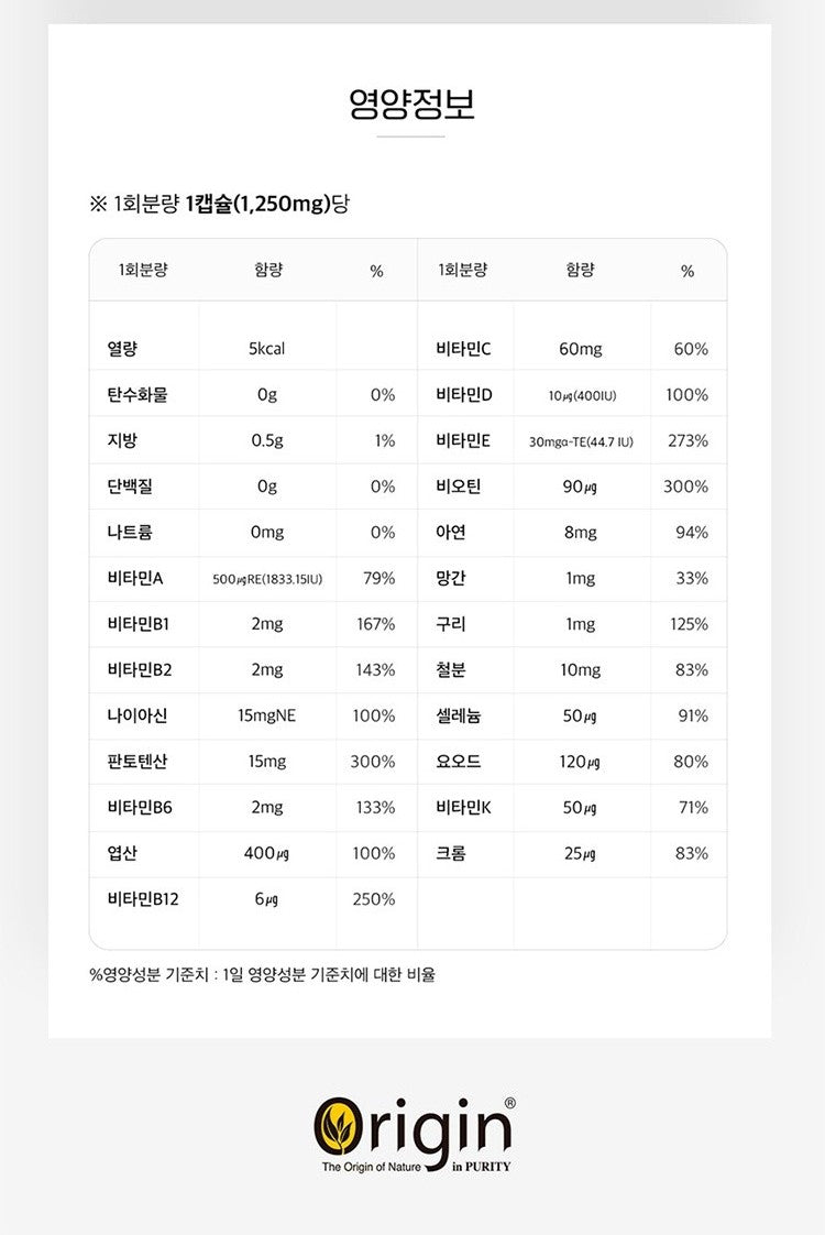 Viên Origin Multivitamin & Multimineral For Women #90 Tablets