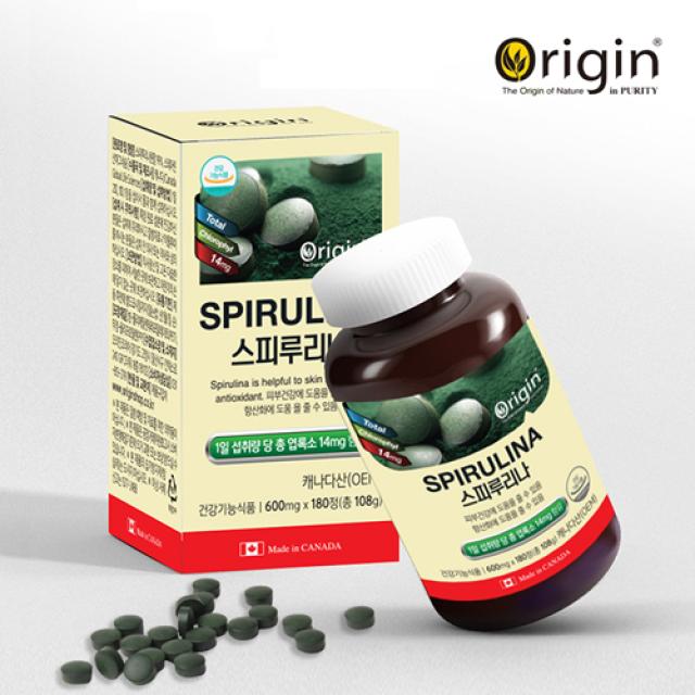 Viên Origin Spirulina #180 Tablets-Kallos