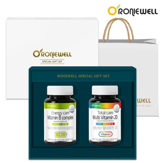 Viên RONIEWELL Nutritional Balance Gift Set (Vitamin B + Multivitamin 20)-Kallos