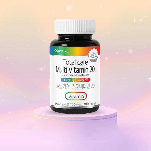 Viên RONIEWELL Total Care Multivitamin 20 #90 Tablets-Kallos
