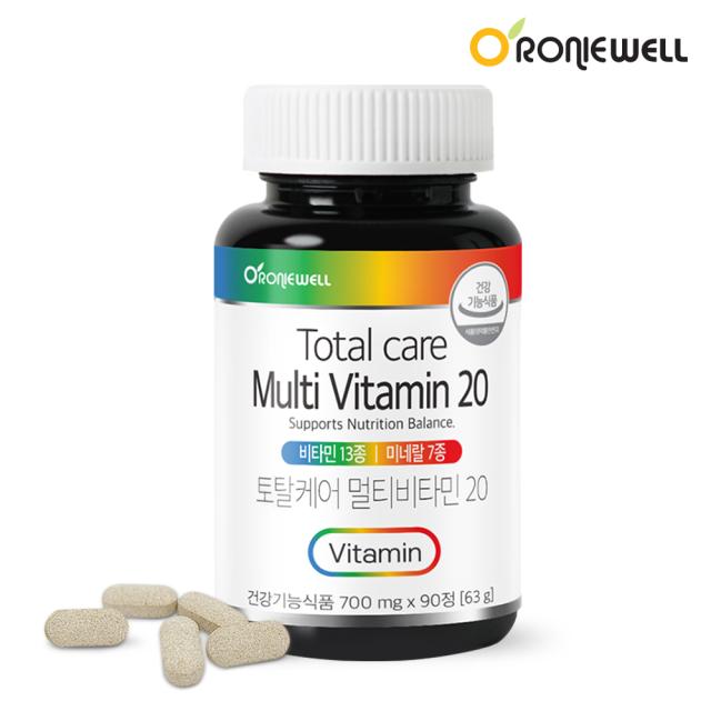 Viên RONIEWELL Total Care Multivitamin 20 #90 Tablets-Kallos