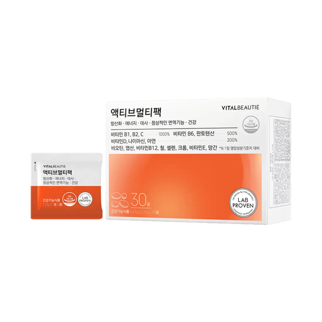 Viên Uống Vital Beautie Active Multipack