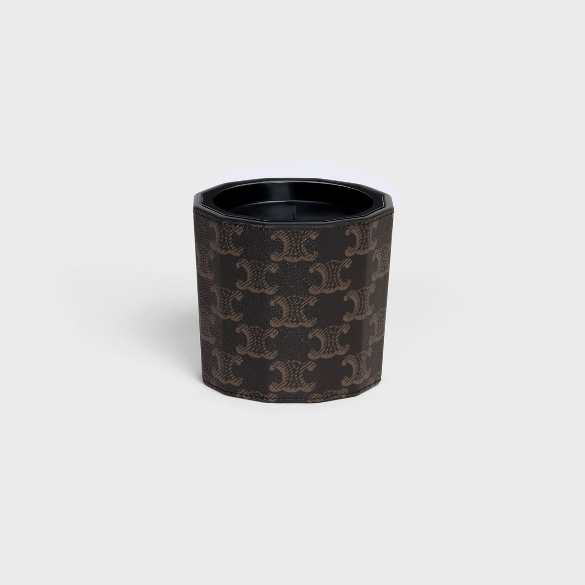 Vỏ Đựng Nến Thơm CELINE Candle Case In Triomphe Canvas & Calfskin #Tan - Kallos Vietnam