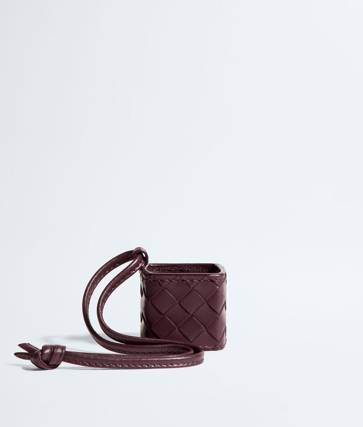 Vỏ Đựng Nước Hoa BOTTEGA VENETA Perfume Holder Charm #Deep Mahogany