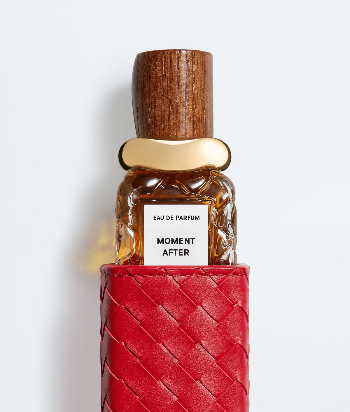 Vỏ Đựng Nước Hoa BOTTEGA VENETA Small Perfume Holder #Cardinal