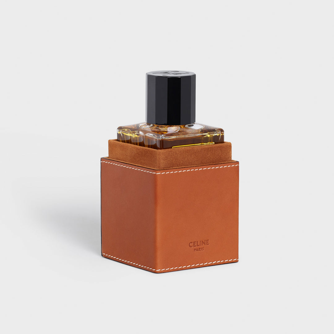 Vỏ Đựng Nước Hoa CELINE Case 1 Perfume 100 mL In Natural Calfskin #Tan