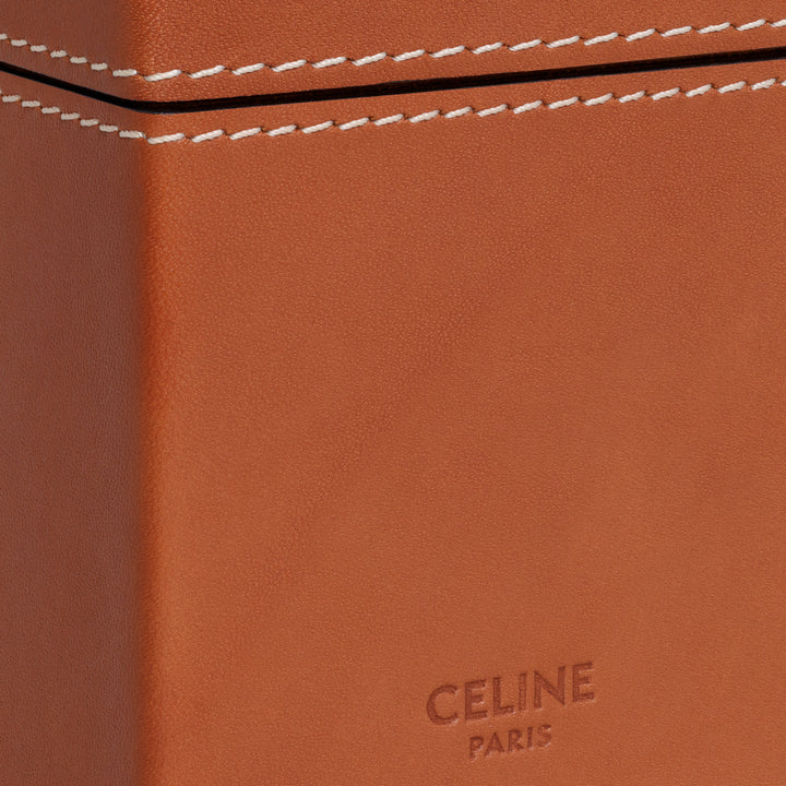 Vỏ Đựng Nước Hoa CELINE Case 1 Perfume 100 mL In Natural Calfskin 