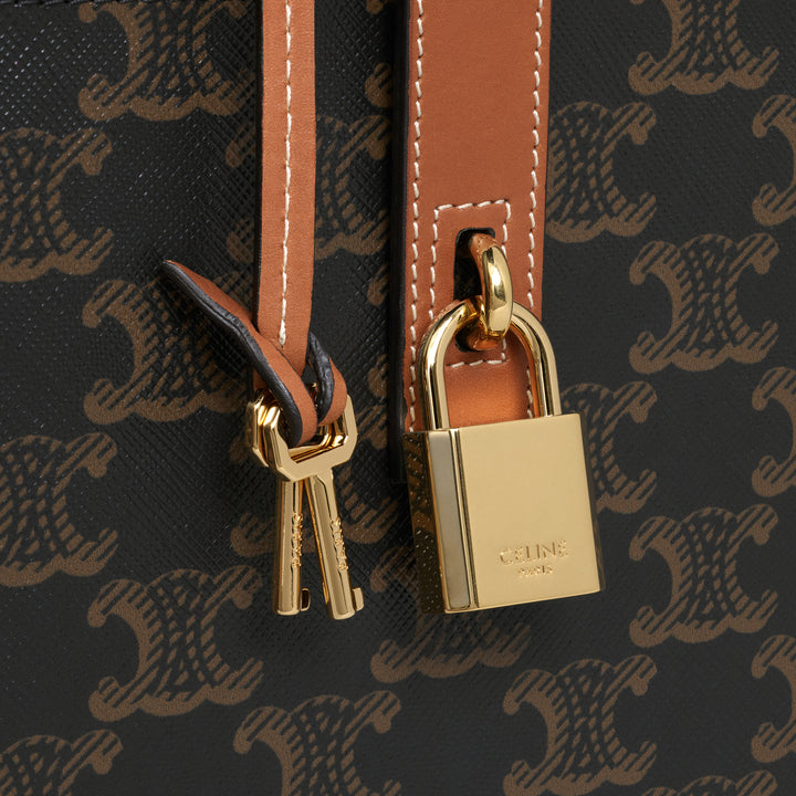 Hộp Đựng Nước Hoa CELINE Case 3 Perfumes 200 mL In Triomphe Canvas &amp; Natural Calfskin - Kallos Vietnam