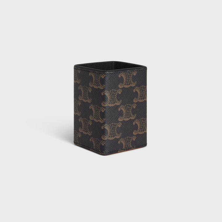 Vỏ Đựng Nước Hoa CELINE Perfume Holder 100 mL In Triomphe Canvas &amp; Calfskin - Kallos Vietnam
