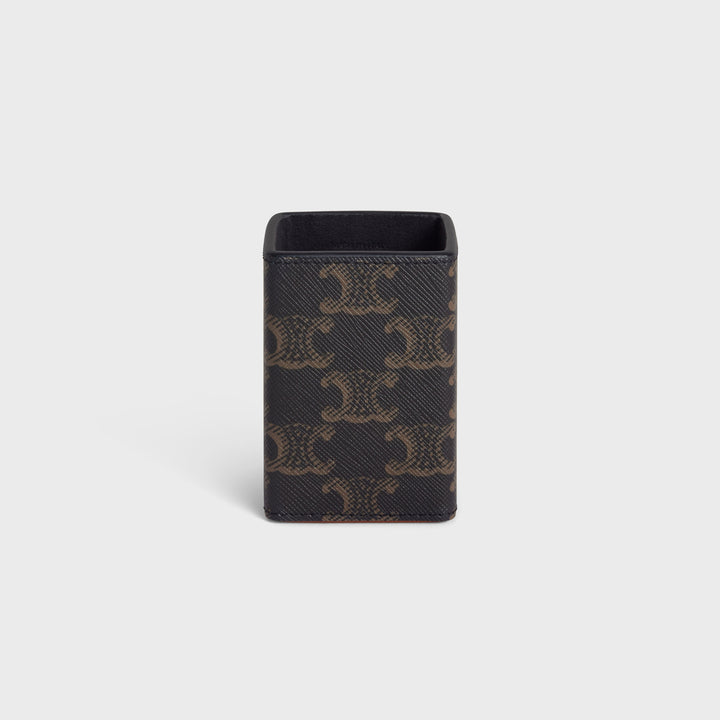 Vỏ Đựng Nước Hoa CELINE Perfume Holder 100 mL In Triomphe Canvas &amp; Calfskin - Kallos Vietnam