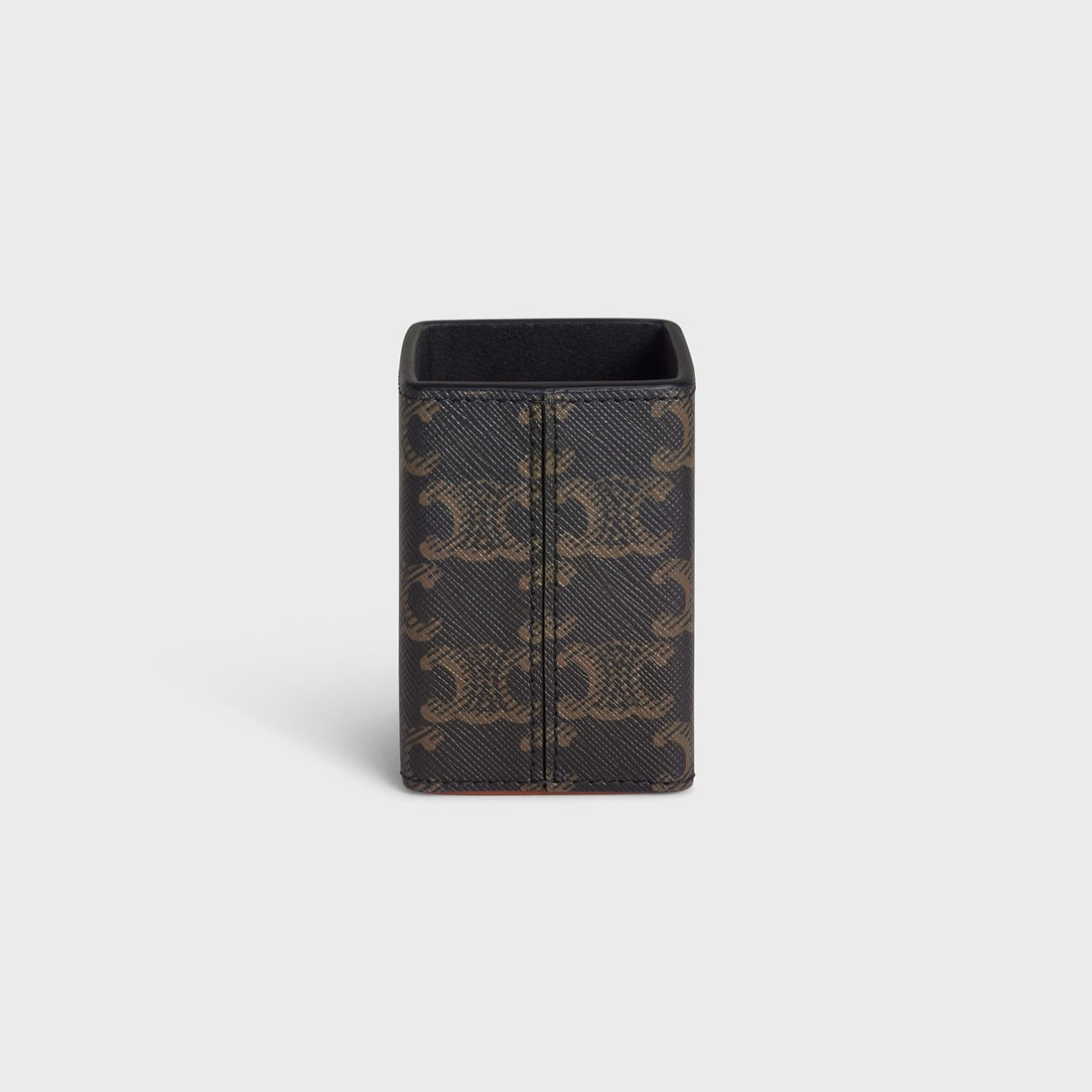 Vỏ Đựng Nước Hoa CELINE Perfume Holder Triomphe Canvas & Calfskin #Tan