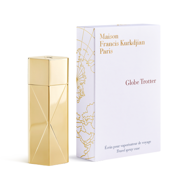 Vỏ Đựng Nước Hoa Maison Francis Kurkdjian Globe Trotter Gold Edition-Kallos