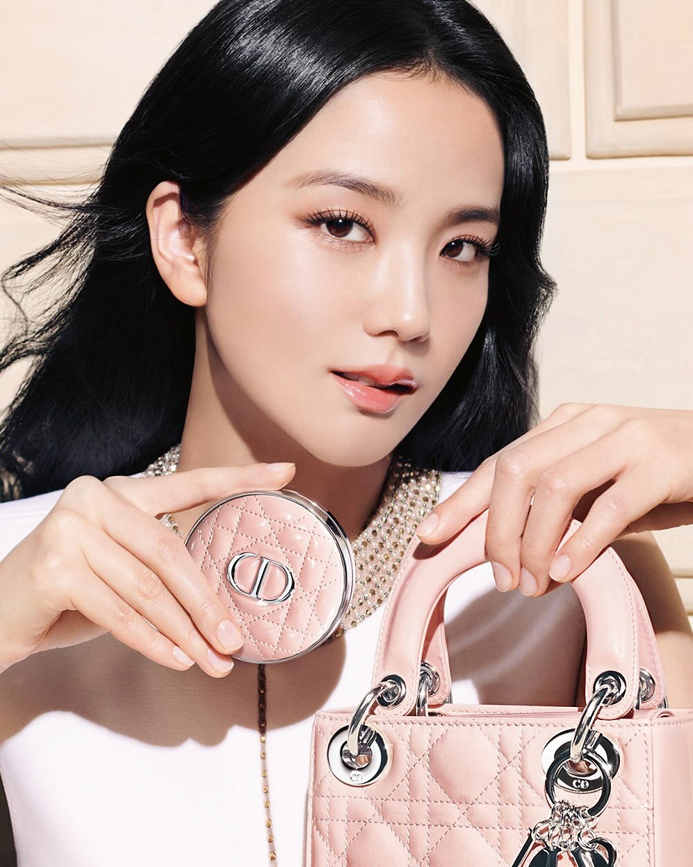 Vỏ Phấn Nước DIOR Forever Couture Case #Pink Vinyl Cannage