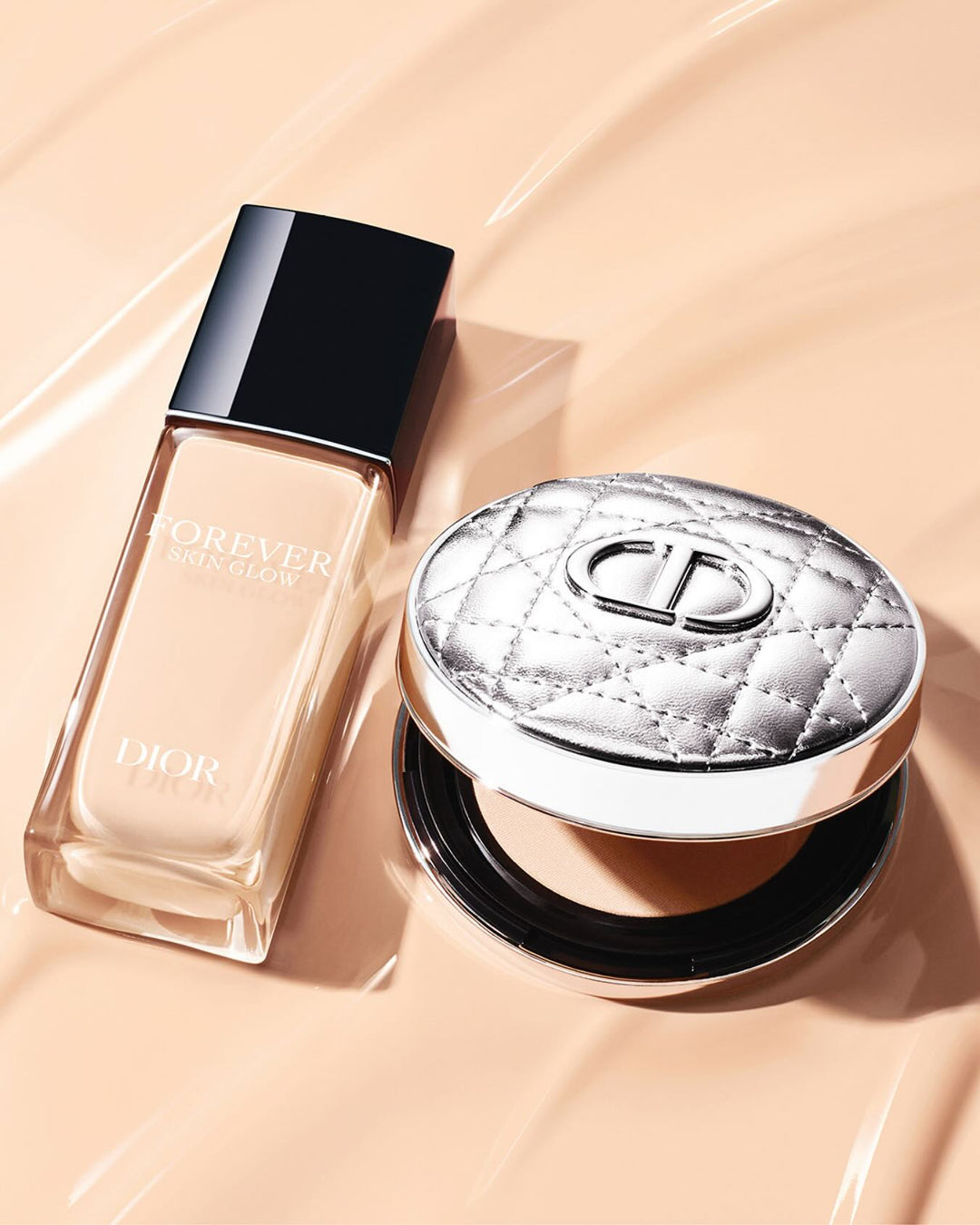 Vỏ Phấn Nước DIOR Forever Couture Case #Silver Cannage