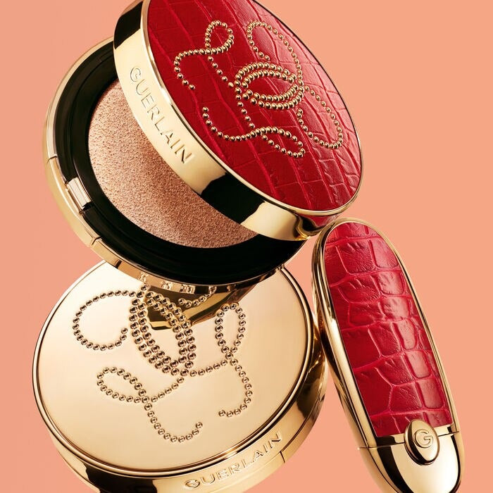Vỏ Phấn Nước GUERLAIN Parure Gold Cushion Case #Le Croco