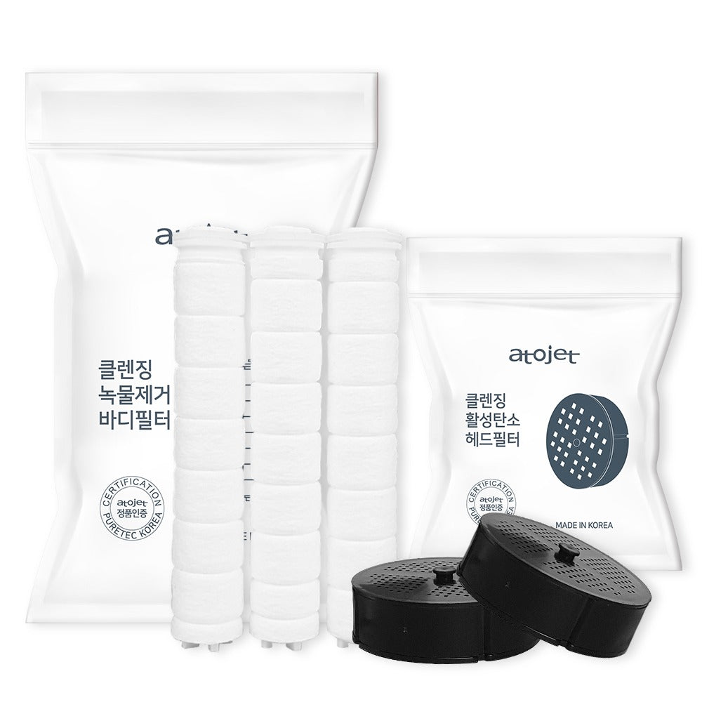 Vòi Lọc Nước ATOJET Non-Tox Carbon Purifying Filter Shower Head-Kallos