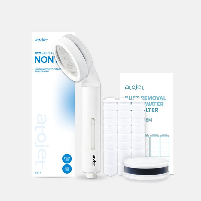 Vòi Lọc Nước ATOJET Non-Tox Carbon Purifying Filter Shower Head-Kallos