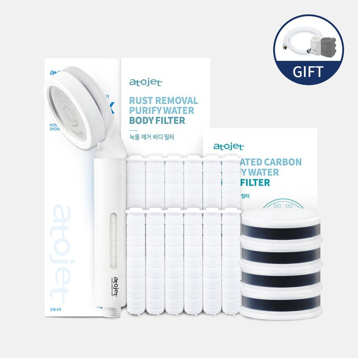 Vòi Lọc Nước ATOJET Non-Tox Carbon Purifying Filter Shower Head-Kallos